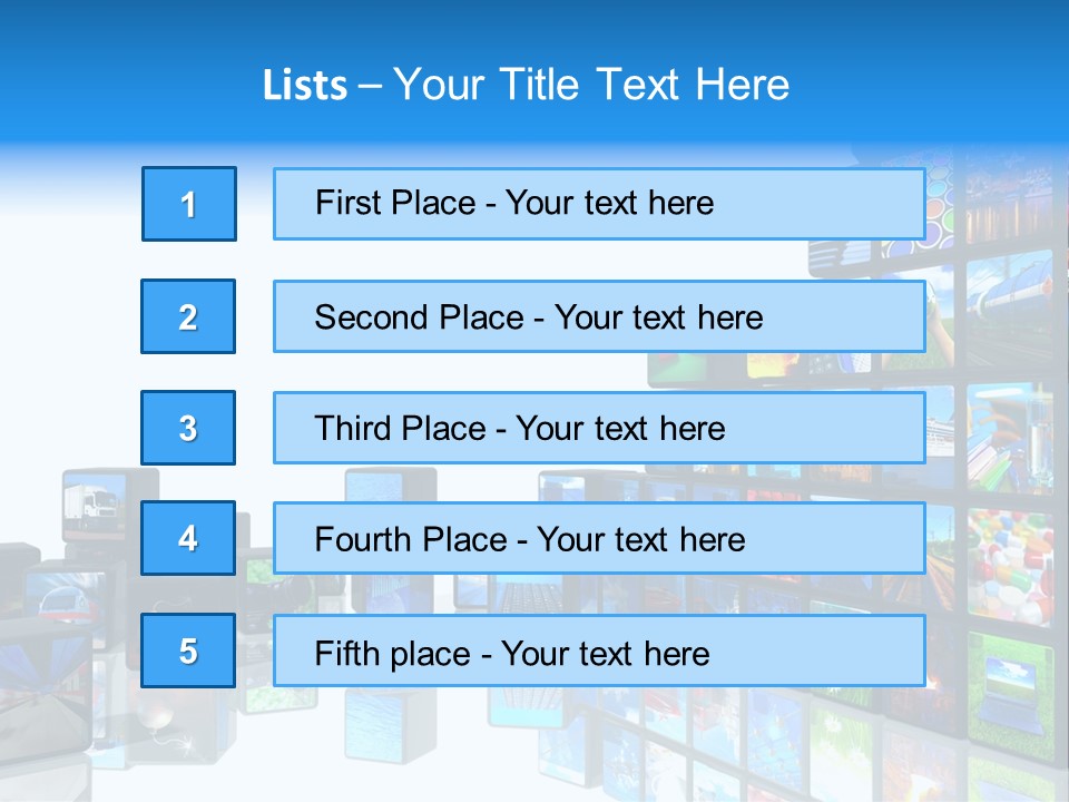 Hdtv Photo Software PowerPoint Template