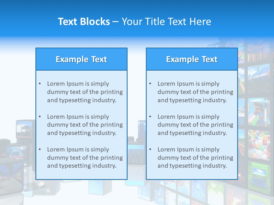 Hdtv Photo Software PowerPoint Template