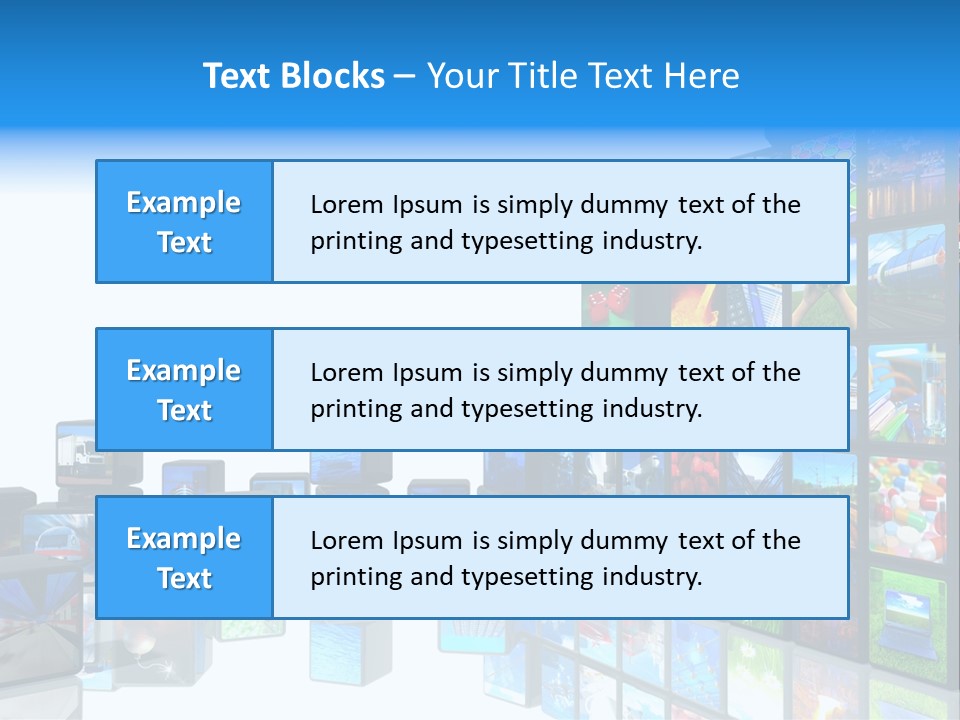 Hdtv Photo Software PowerPoint Template