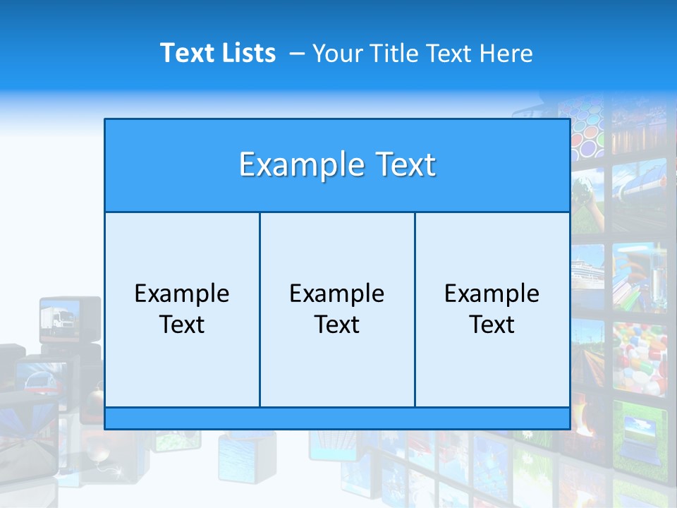 Hdtv Photo Software PowerPoint Template