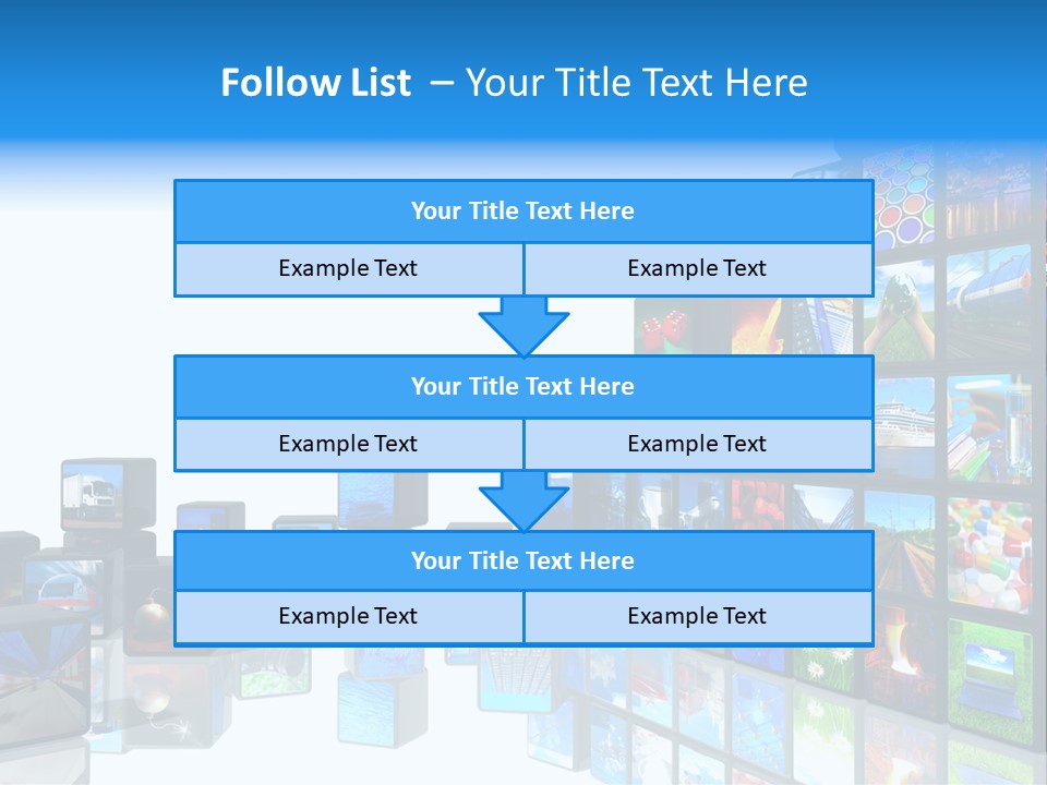 Hdtv Photo Software PowerPoint Template