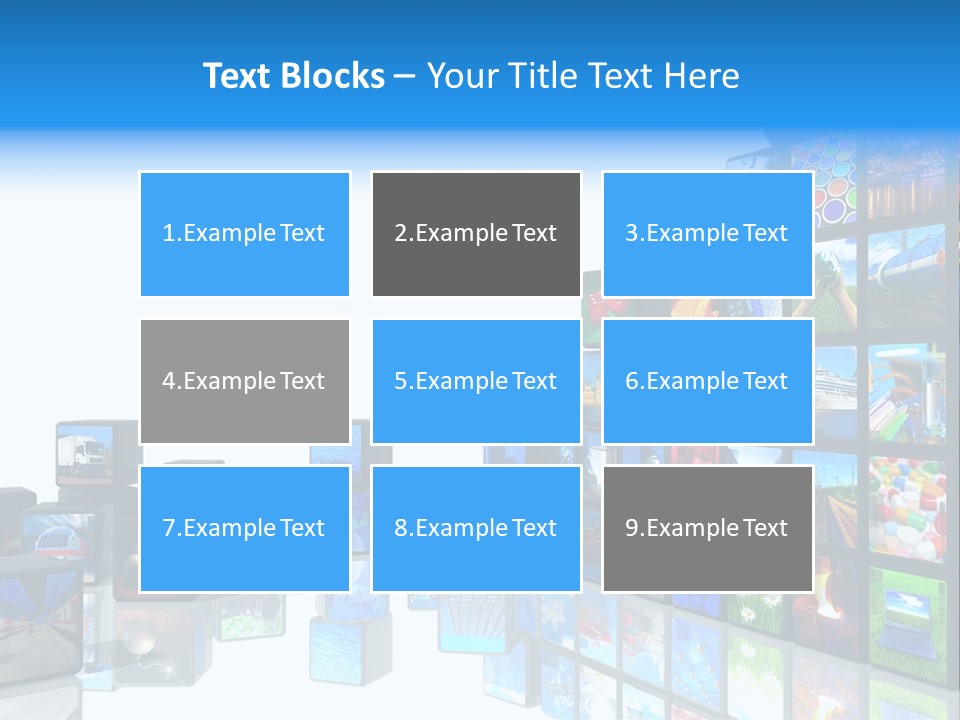 Hdtv Photo Software PowerPoint Template