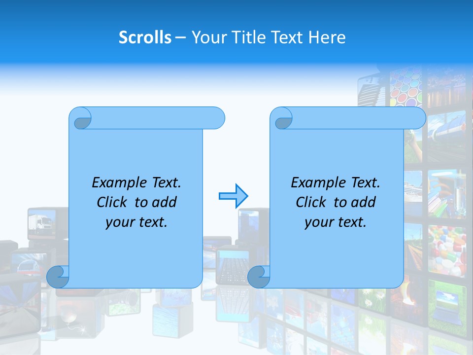 Hdtv Photo Software PowerPoint Template