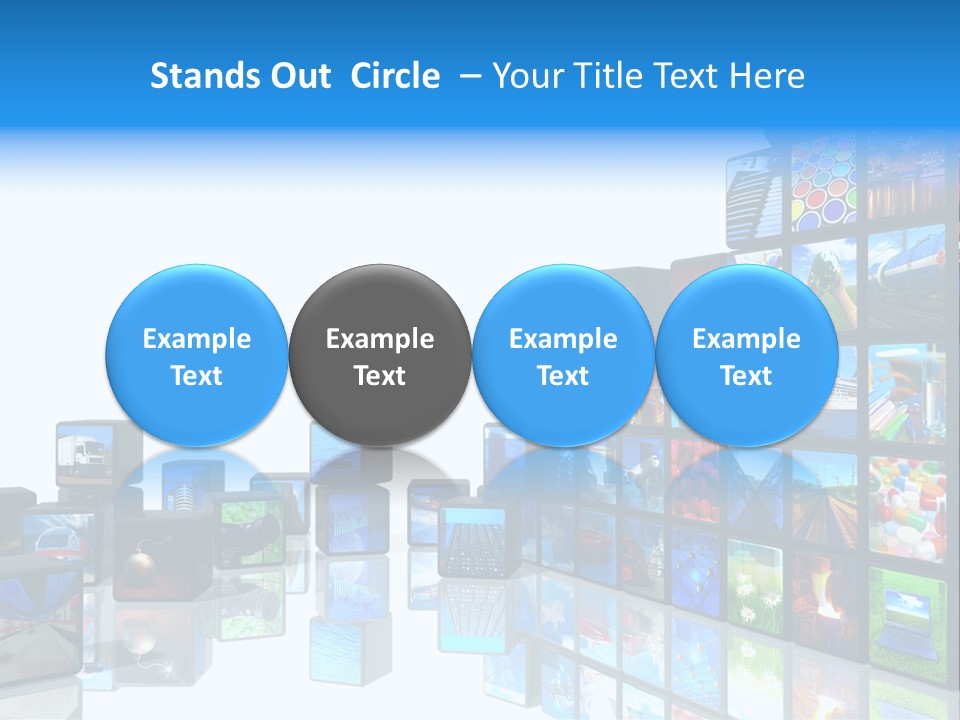 Hdtv Photo Software PowerPoint Template