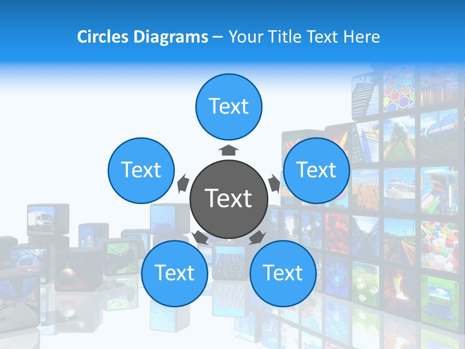 Hdtv Photo Software PowerPoint Template