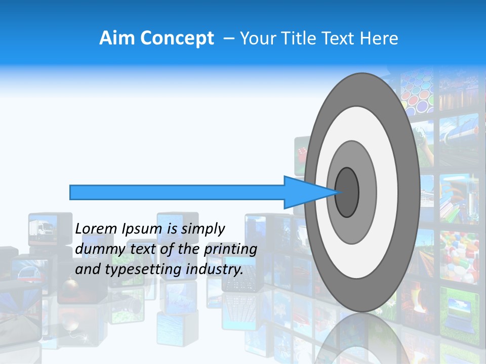 Hdtv Photo Software PowerPoint Template