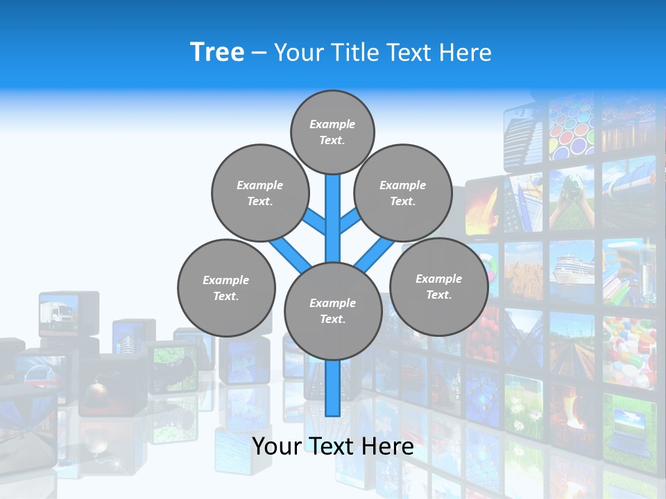 Hdtv Photo Software PowerPoint Template