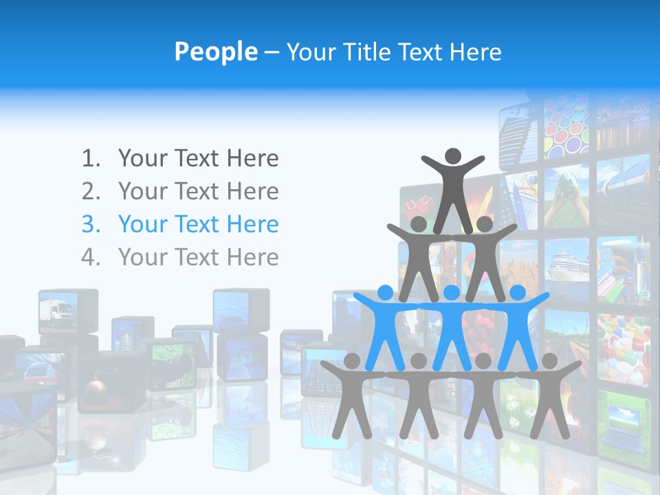 Hdtv Photo Software PowerPoint Template