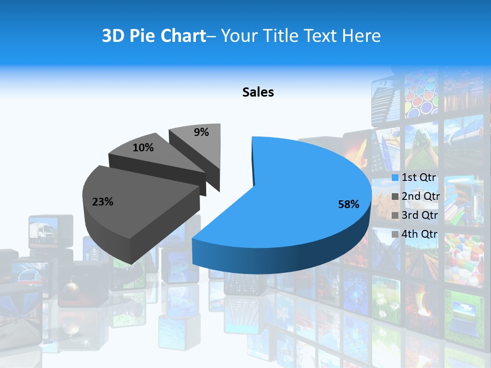 Hdtv Photo Software PowerPoint Template