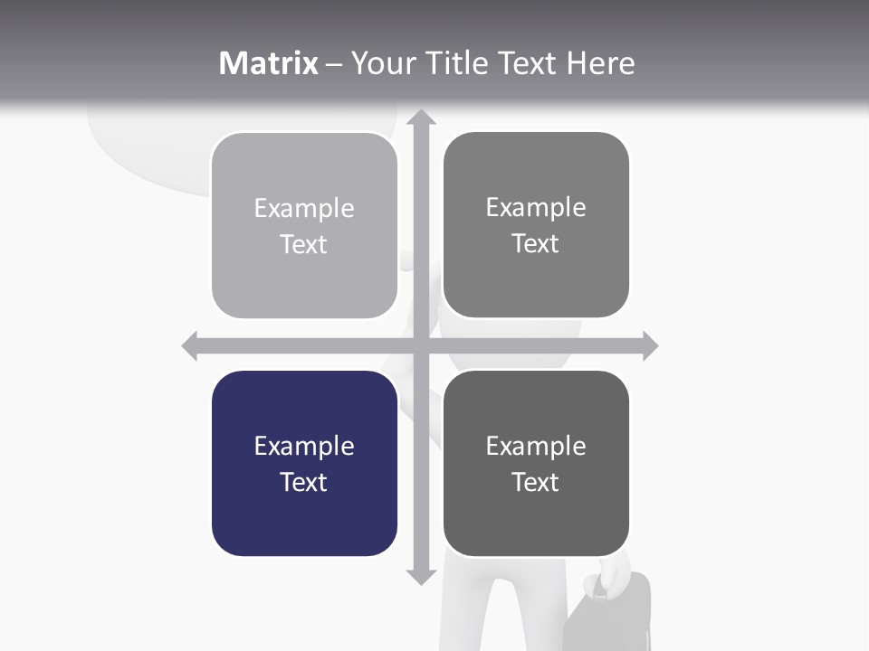 Chat Person Abstract PowerPoint Template
