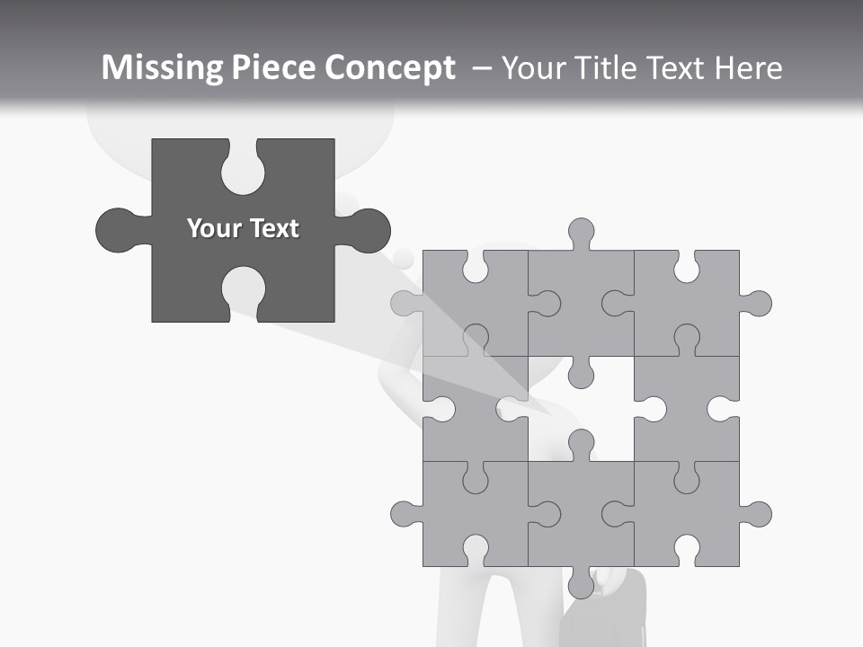 Chat Person Abstract PowerPoint Template