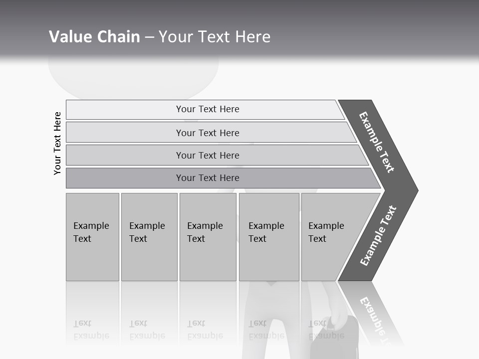 Chat Person Abstract PowerPoint Template