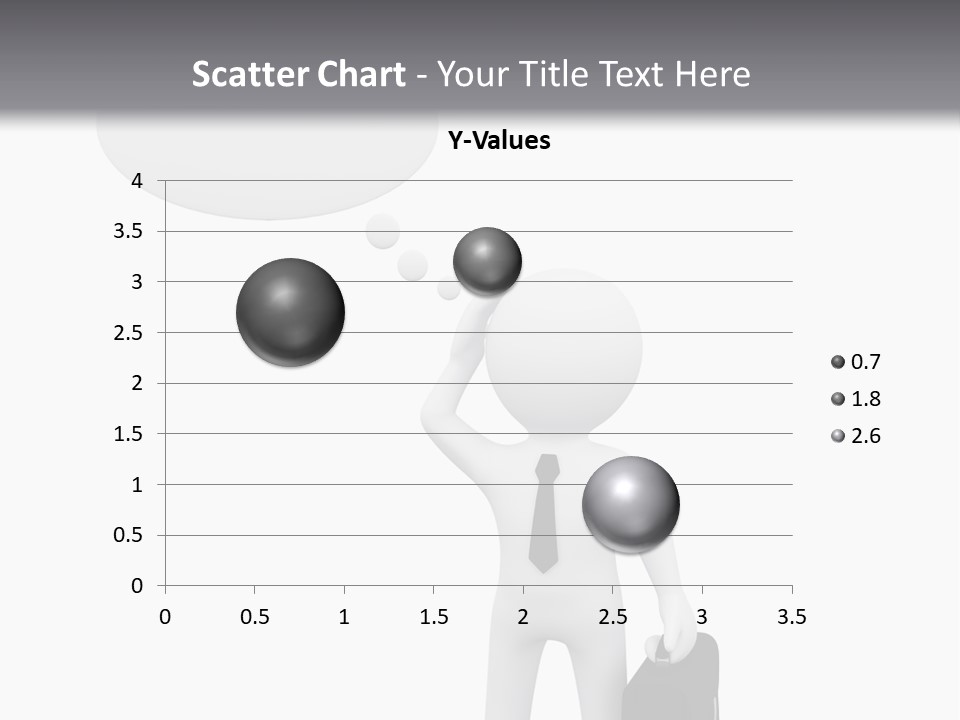 Chat Person Abstract PowerPoint Template