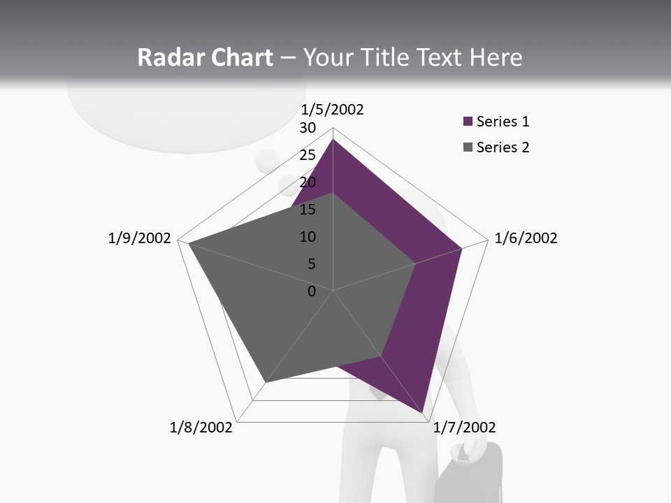 Chat Person Abstract PowerPoint Template