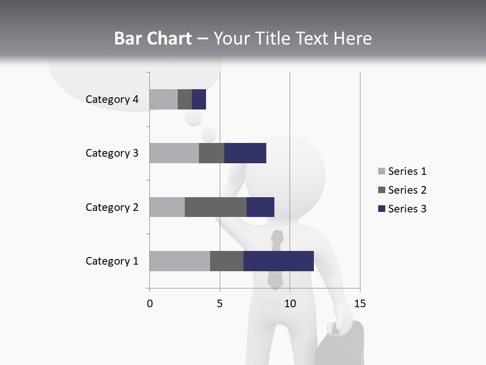 Chat Person Abstract PowerPoint Template