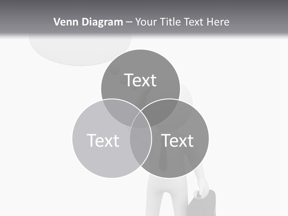 Chat Person Abstract PowerPoint Template