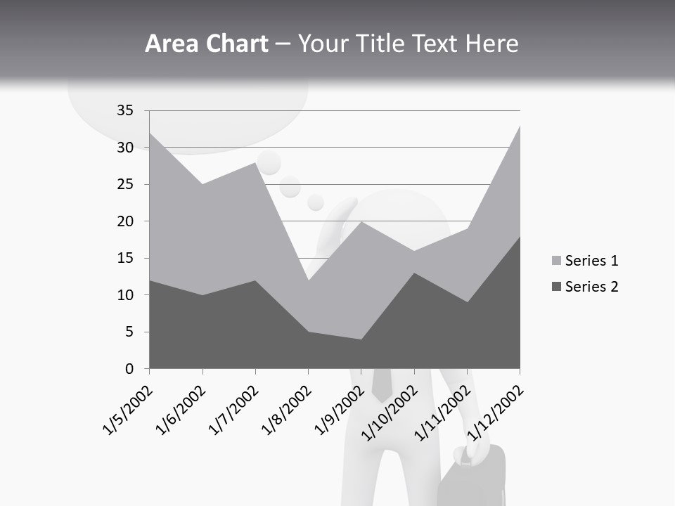Chat Person Abstract PowerPoint Template