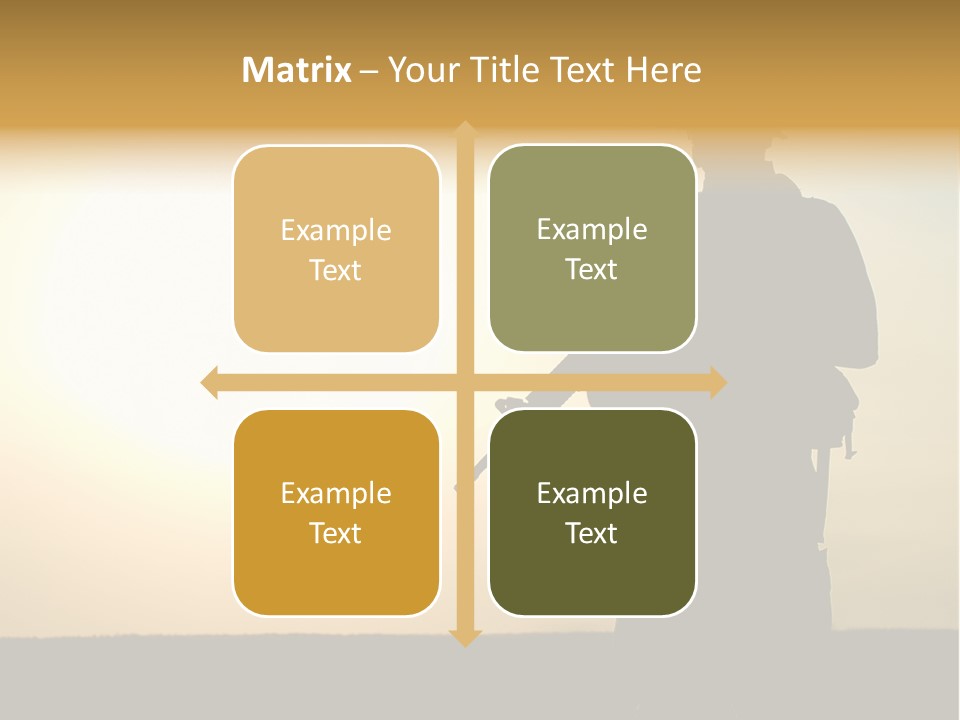 American Soldier Iraq Ranger PowerPoint Template