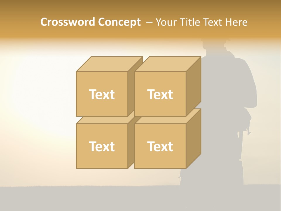American Soldier Iraq Ranger PowerPoint Template