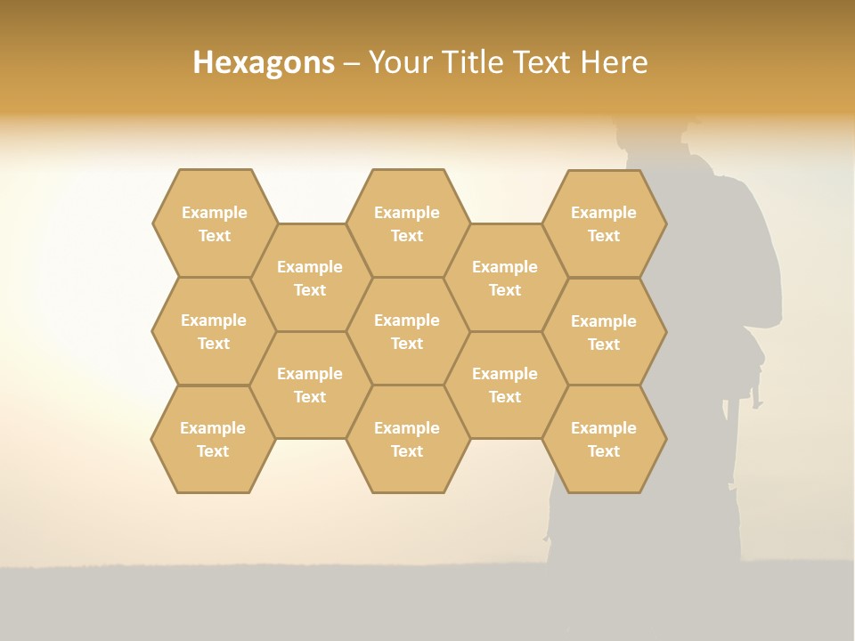 American Soldier Iraq Ranger PowerPoint Template