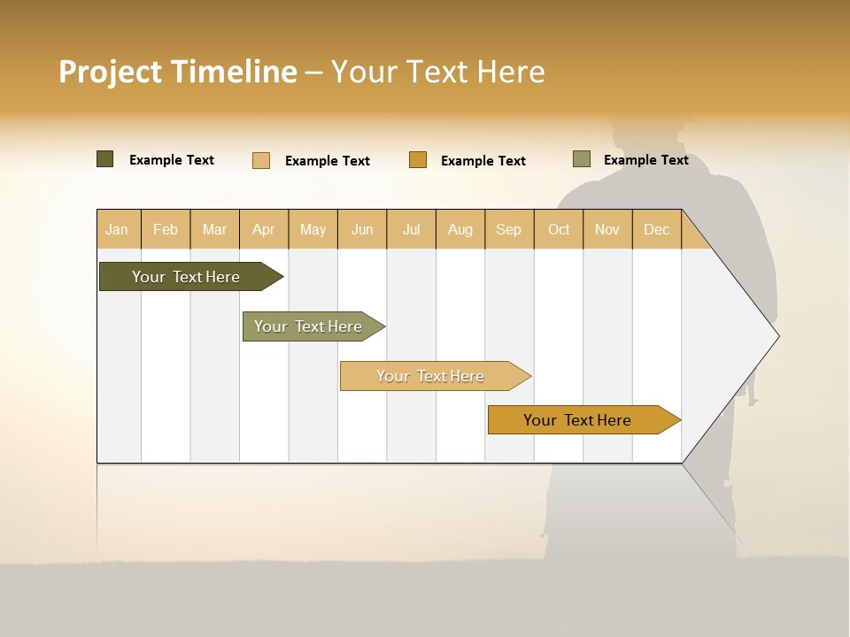 American Soldier Iraq Ranger PowerPoint Template