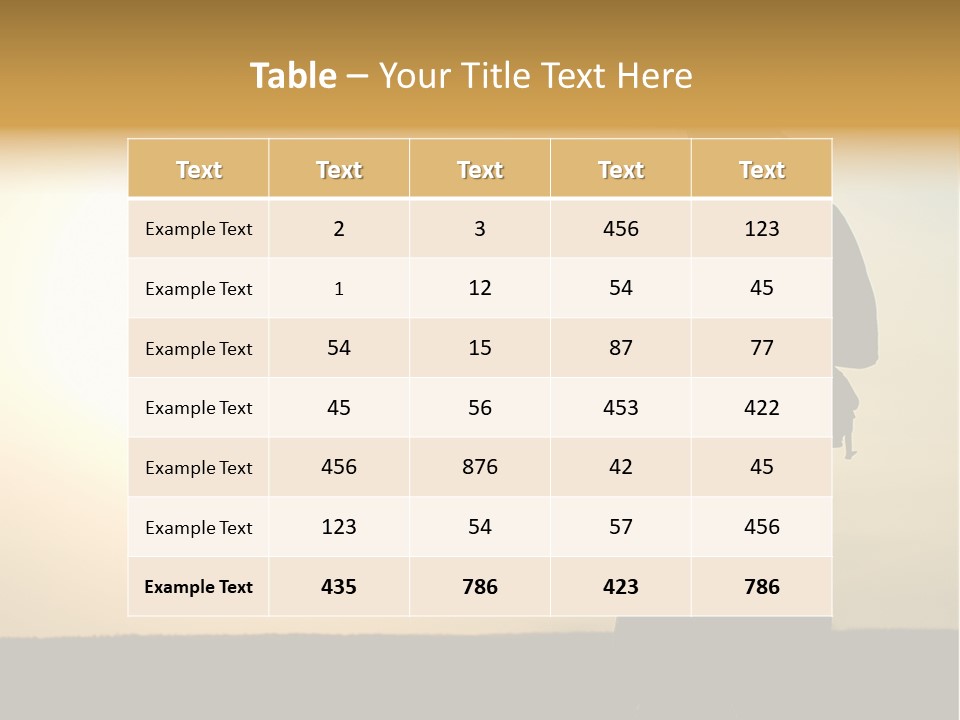 American Soldier Iraq Ranger PowerPoint Template