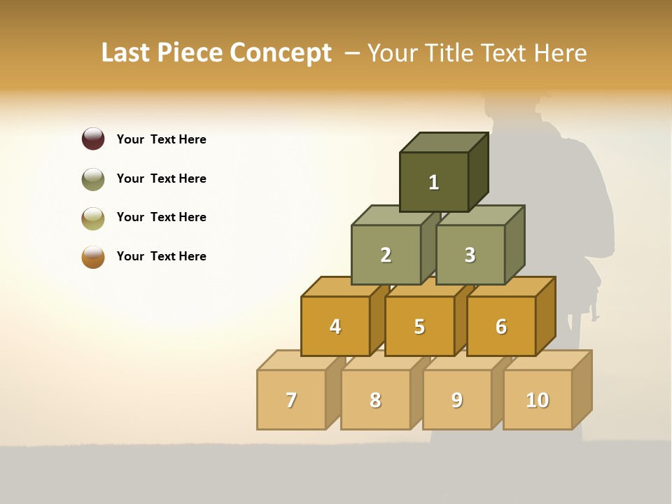 American Soldier Iraq Ranger PowerPoint Template
