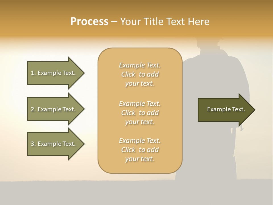 American Soldier Iraq Ranger PowerPoint Template