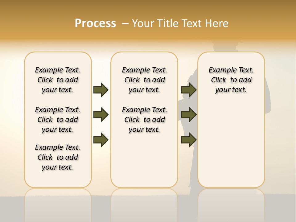 American Soldier Iraq Ranger PowerPoint Template