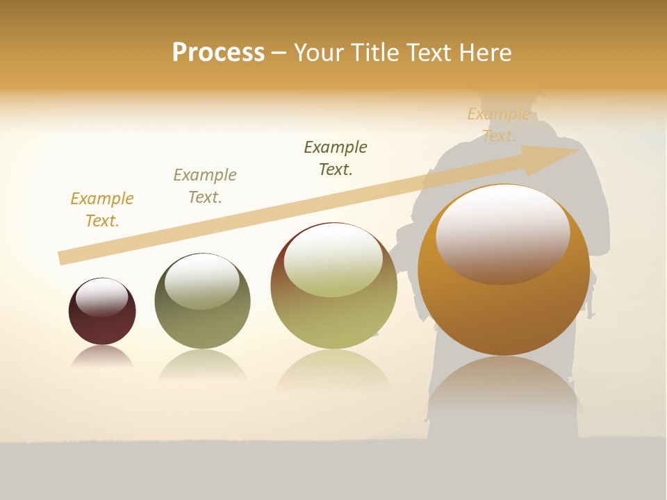 American Soldier Iraq Ranger PowerPoint Template