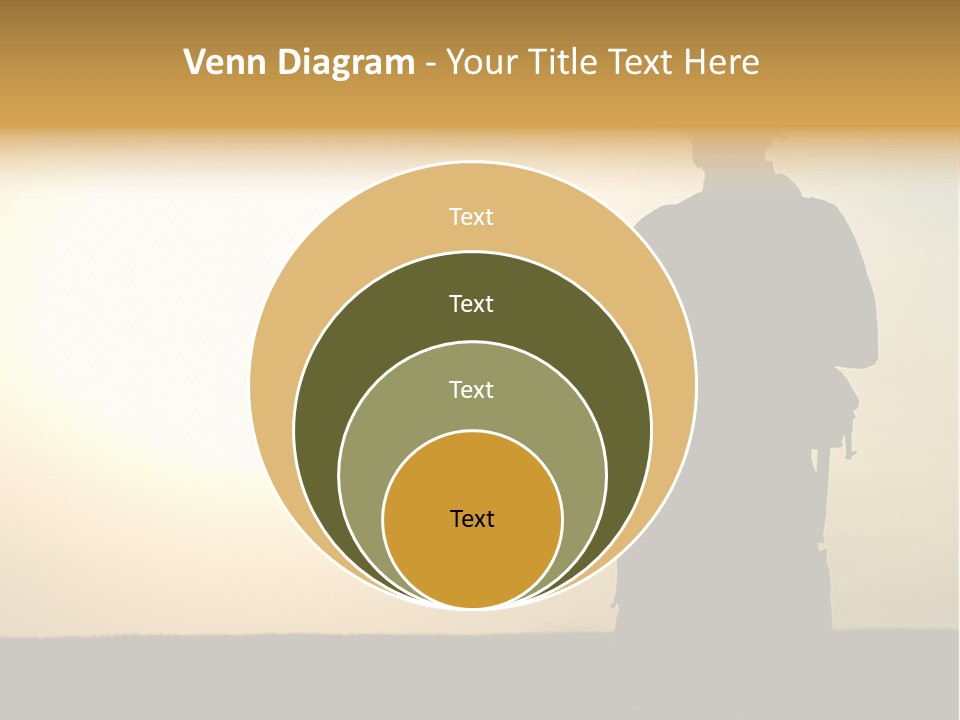 American Soldier Iraq Ranger PowerPoint Template
