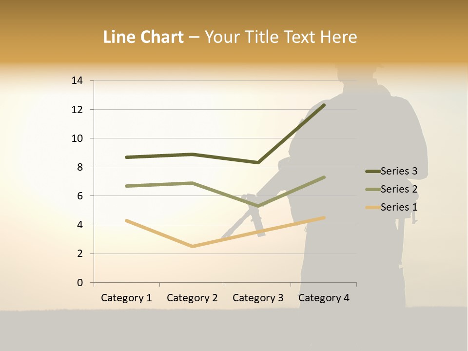 American Soldier Iraq Ranger PowerPoint Template