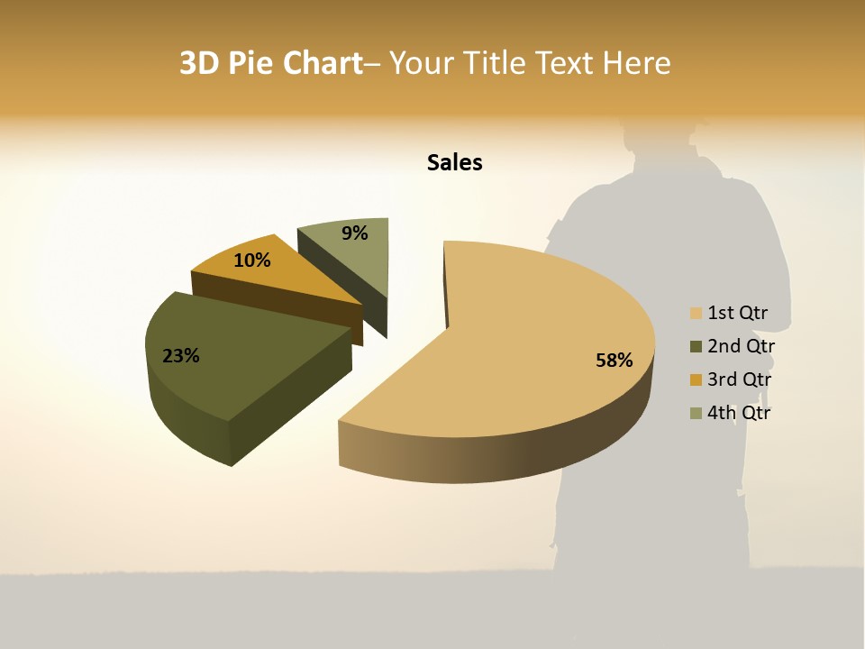 American Soldier Iraq Ranger PowerPoint Template