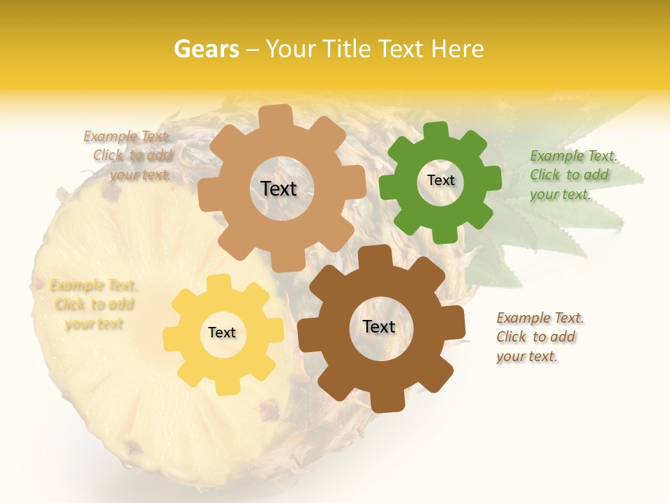 Tasty Full Green PowerPoint Template
