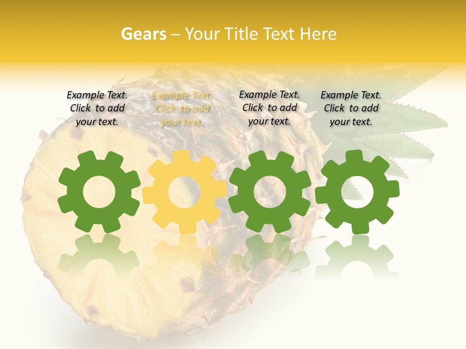 Tasty Full Green PowerPoint Template