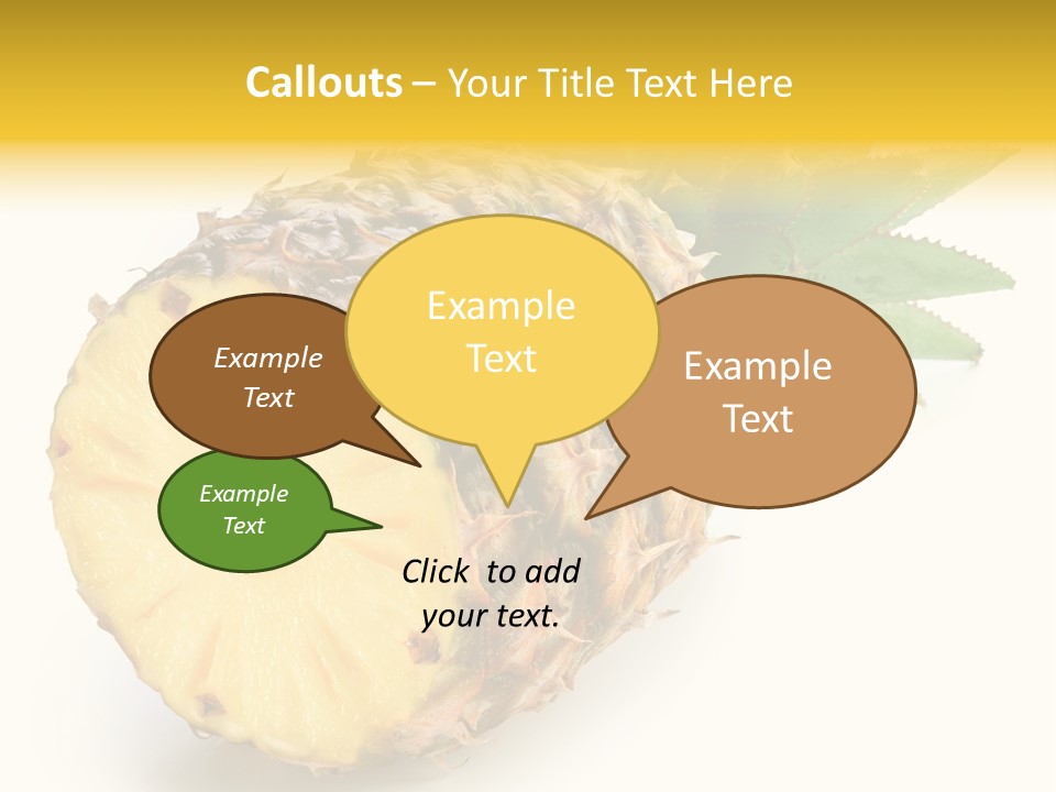 Tasty Full Green PowerPoint Template