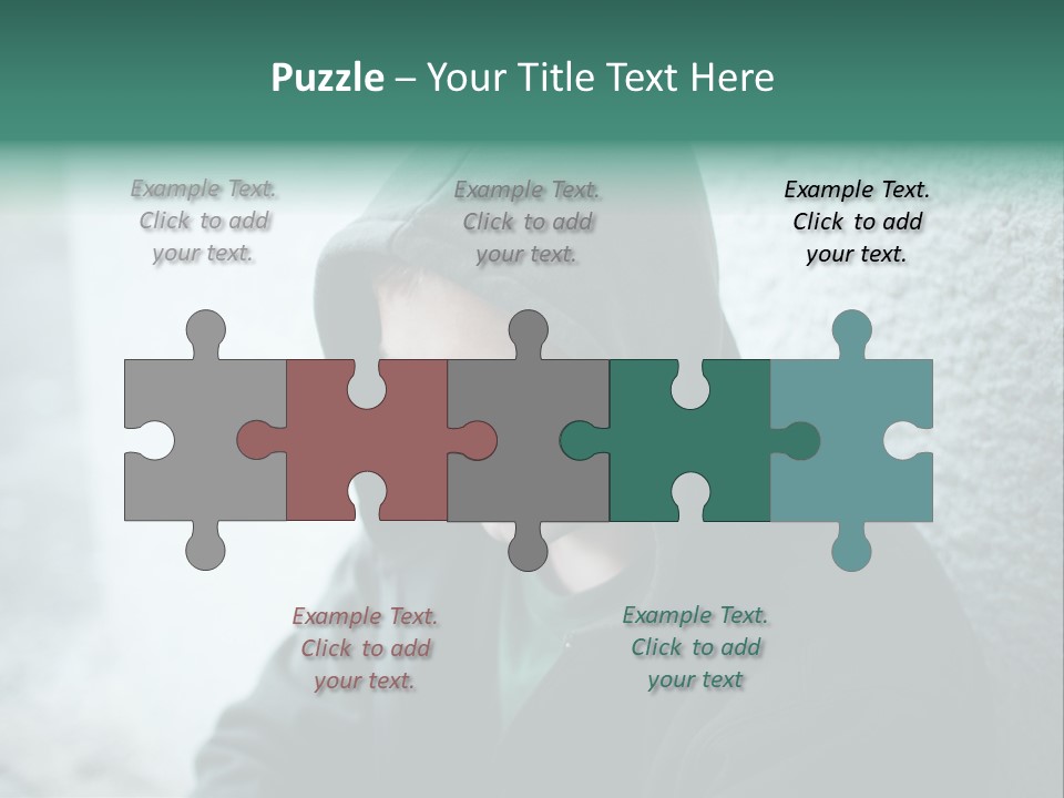 Unemployment Dirty Street PowerPoint Template