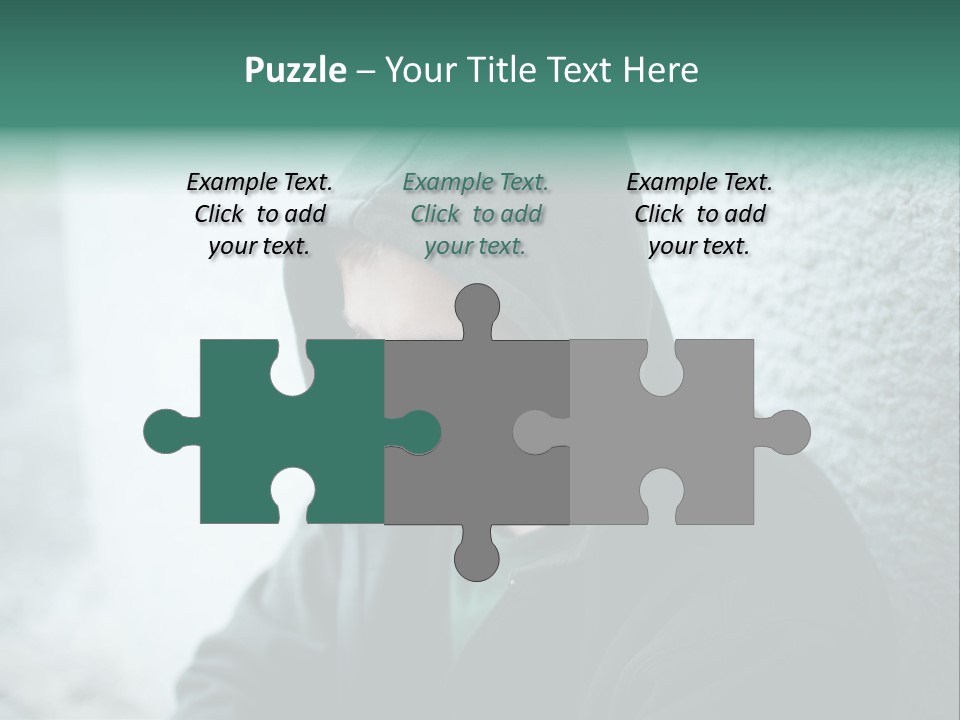 Unemployment Dirty Street PowerPoint Template