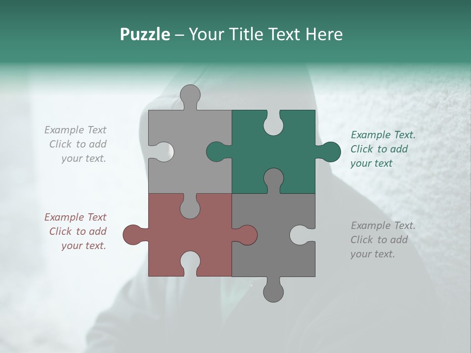 Unemployment Dirty Street PowerPoint Template