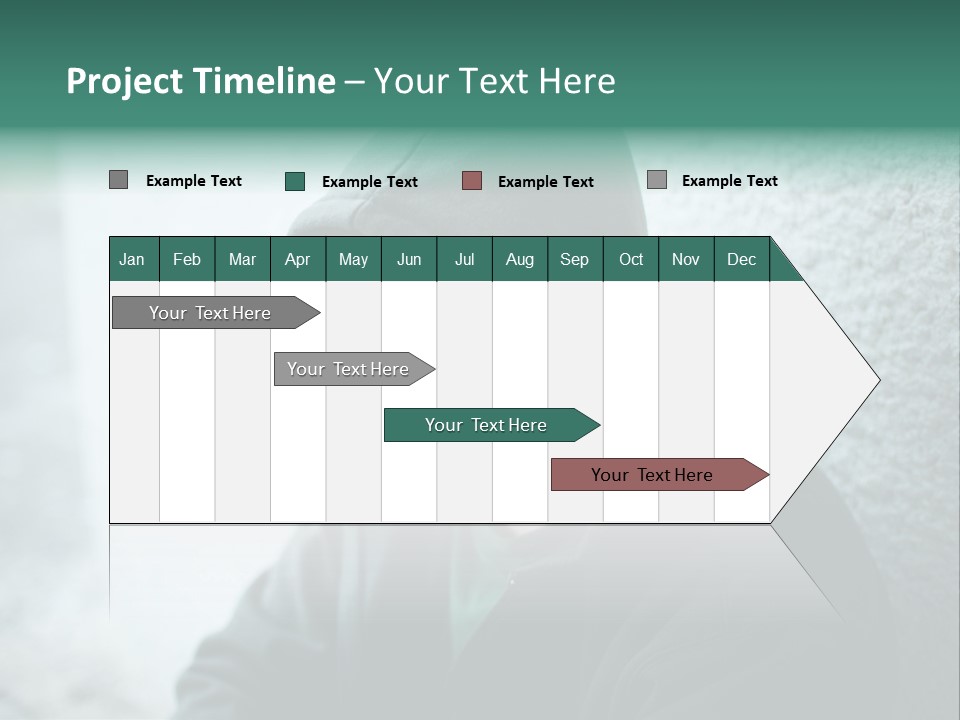 Unemployment Dirty Street PowerPoint Template