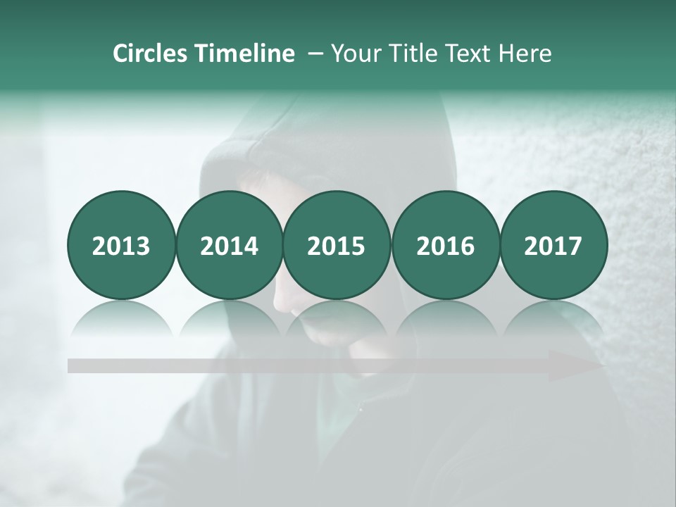 Unemployment Dirty Street PowerPoint Template