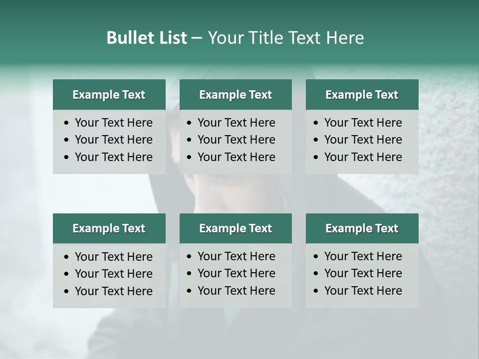 Unemployment Dirty Street PowerPoint Template