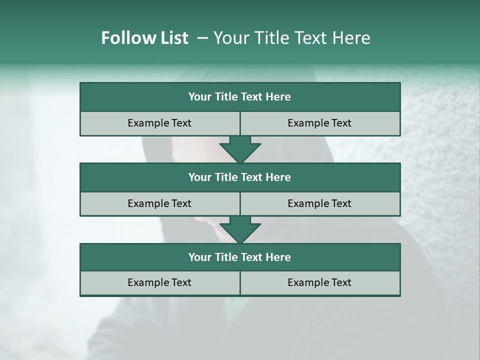 Unemployment Dirty Street PowerPoint Template