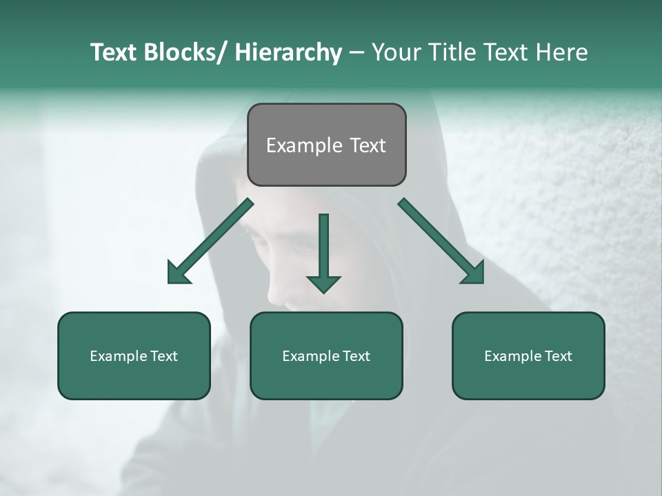 Unemployment Dirty Street PowerPoint Template