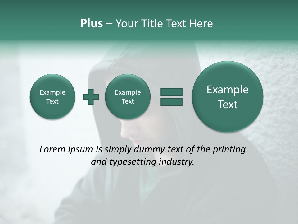 Unemployment Dirty Street PowerPoint Template