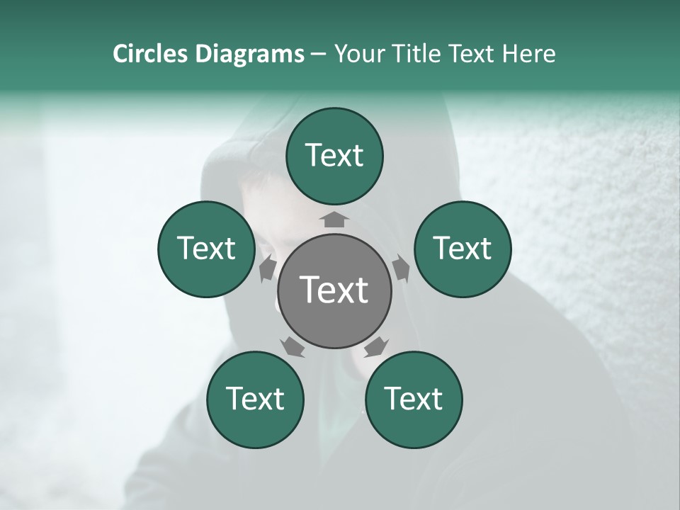 Unemployment Dirty Street PowerPoint Template