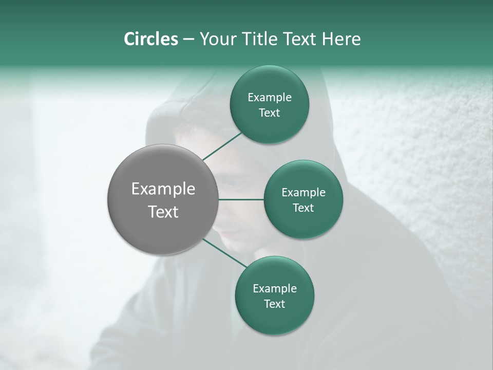 Unemployment Dirty Street PowerPoint Template