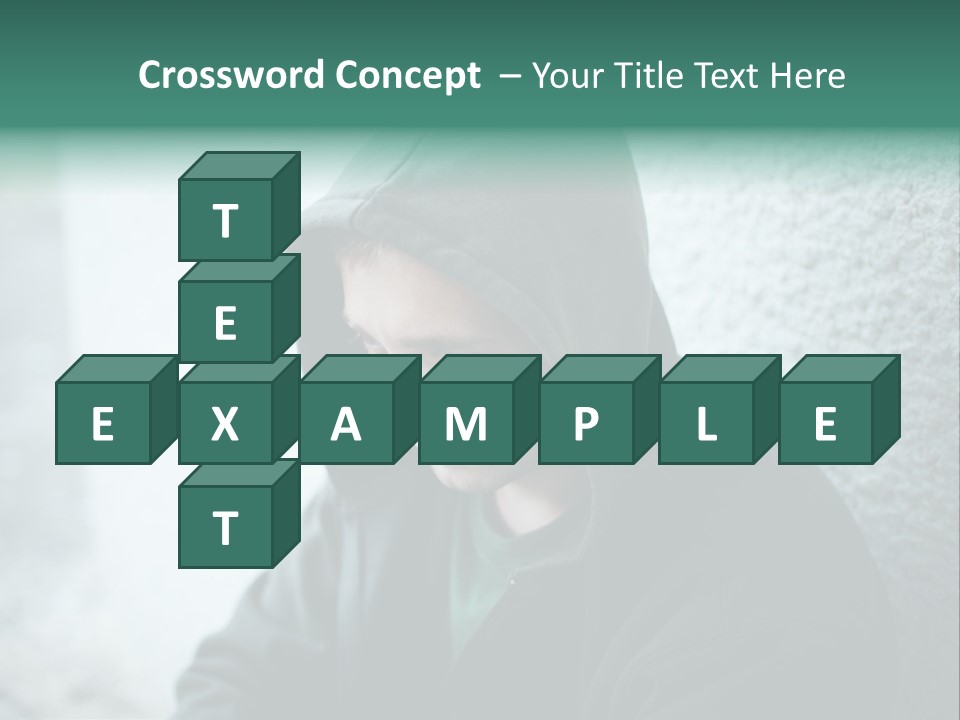 Unemployment Dirty Street PowerPoint Template