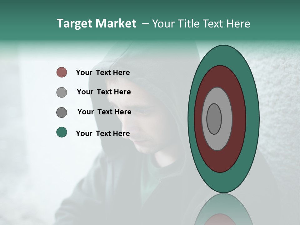 Unemployment Dirty Street PowerPoint Template