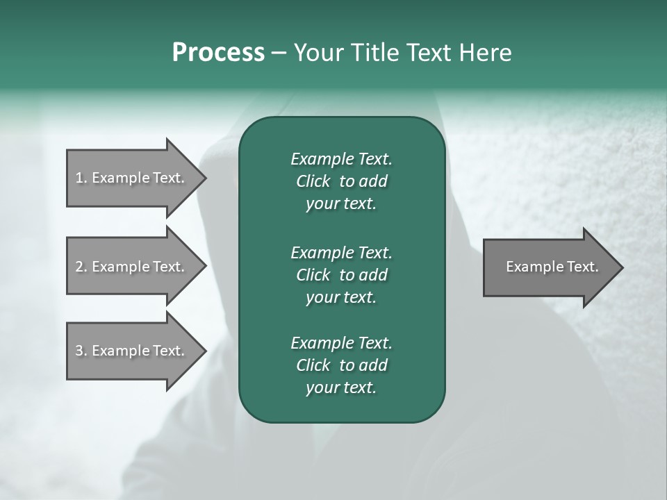 Unemployment Dirty Street PowerPoint Template